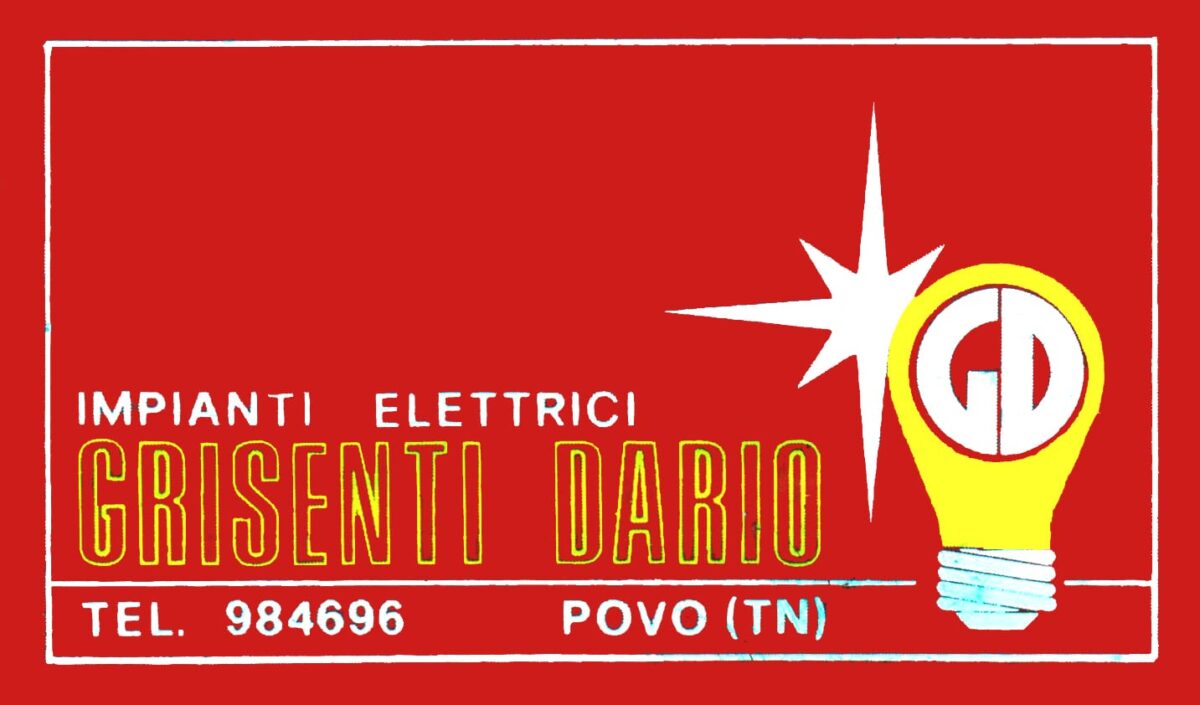 Nasce Grisenti Dario - impianti elettrici Povo