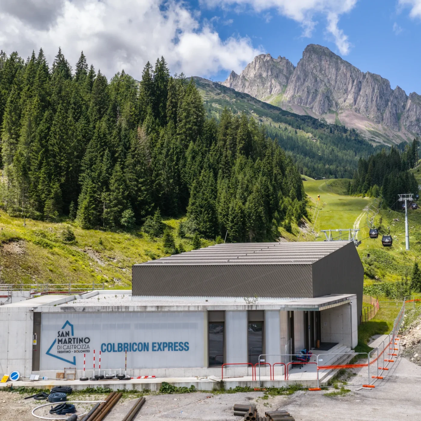 Collegamento funiviario 
San Martino - Passo Rolle